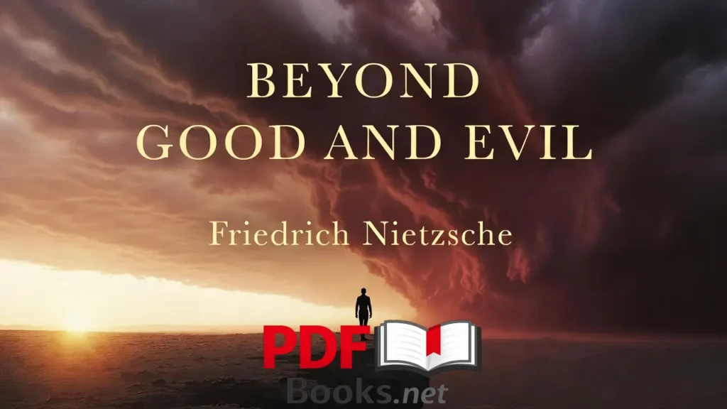 BEYOND GOOD AND EVIL by FRIEDRICH NIETZSCHE